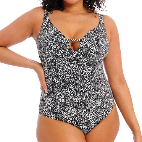 Swim By Elomi - Pebble Cove Non Wired Swimsuit - Black