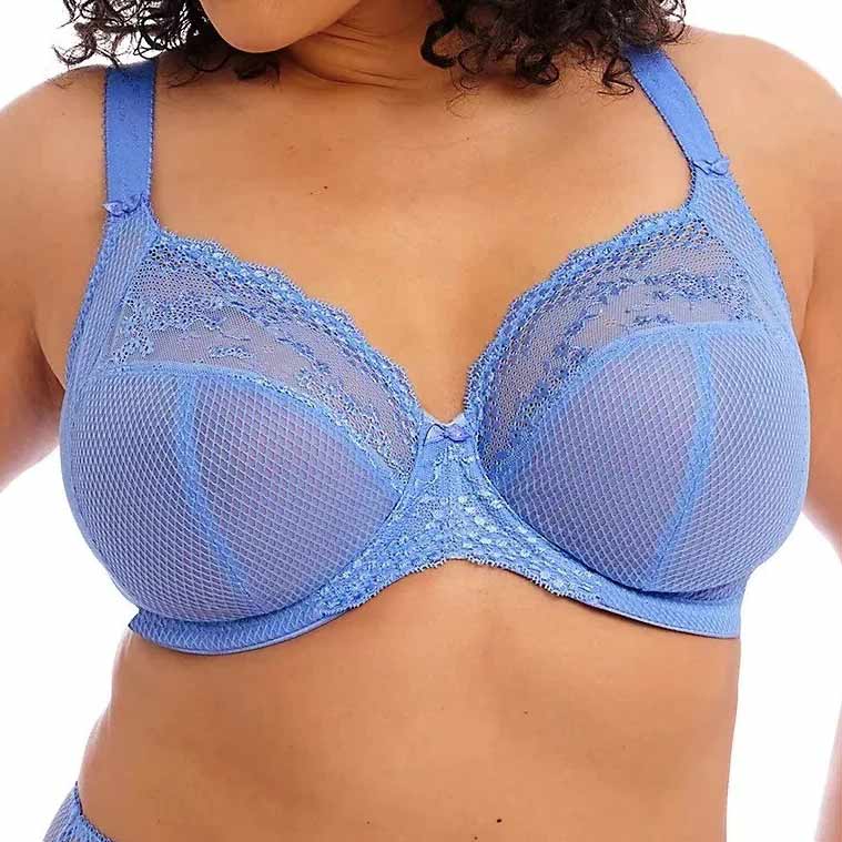 Elomi Charley UW Plunge Bra with Stretch - Cornflower