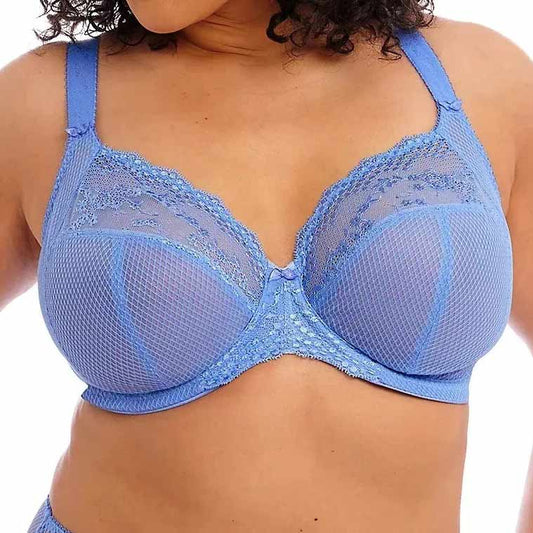 Elomi Charley UW Plunge Bra with Stretch - Cornflower