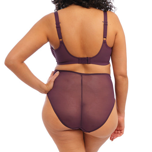 Elomi Matilda UW Plunge Bra - Wine Diamond