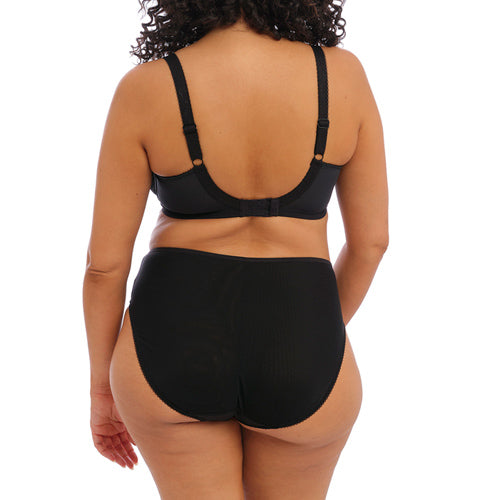Elomi Namrah UW Bandless Plunge Bra - Black