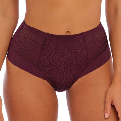 Fantasie Envisage High Waist Brief - Mulberry