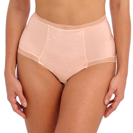 Fantasie Fusion Lace High Waist Brief - Blush