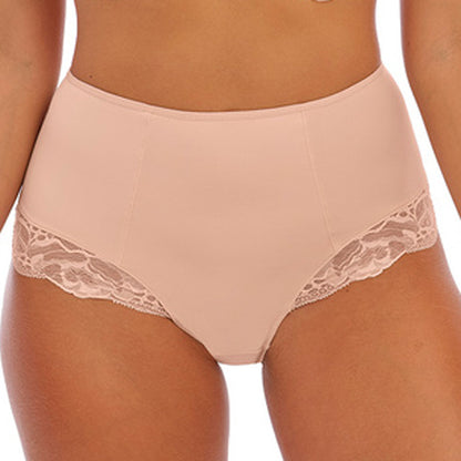 Fantasie Reflect High Waist Brief - Black or Natural Beige