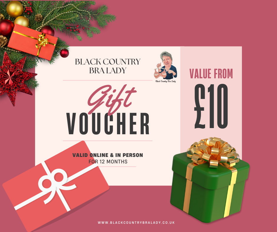 Black Country Bra Lady Gift Cards