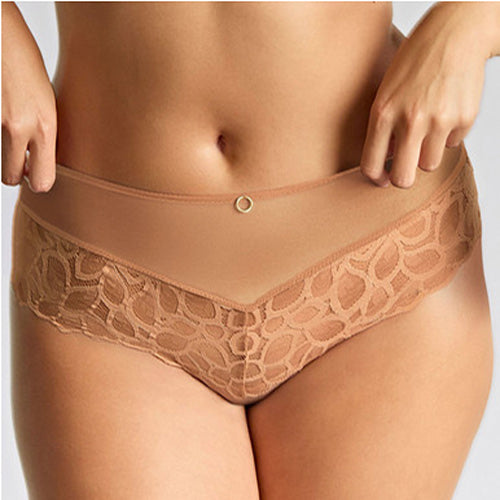Panache Allure Deep Brief - Honey