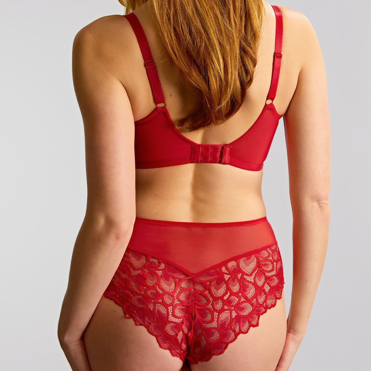 Panache Allure Deep Brief - True Red