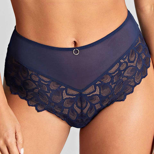 Panache Allure Deep Brief - Navy