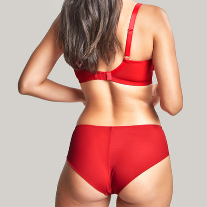Panache Ana UW Non Padded Plunge Bra - Salsa Red