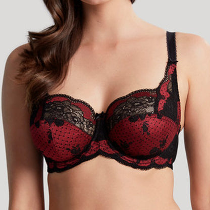 Panache Clara UW Full Cup Bra - Noir Ruby