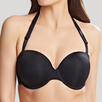 Panache Porcelain Elan UW Moulded Strapless Bra - Black