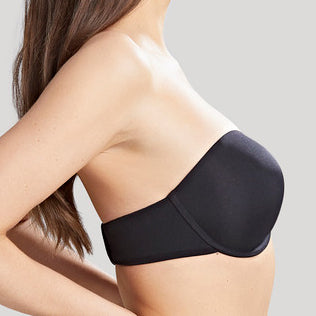 Panache Porcelain Elan UW Moulded Strapless Bra - Black