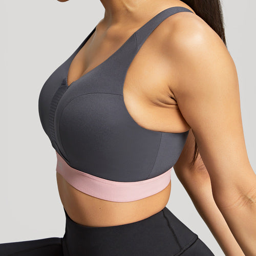 Panache Ultra Perform UW Non Padded Sports Bra - Charcoal