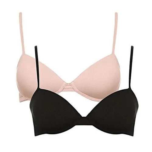 Royce Teen Pk2 Moulded Wire-Free Bras - 2 Colours