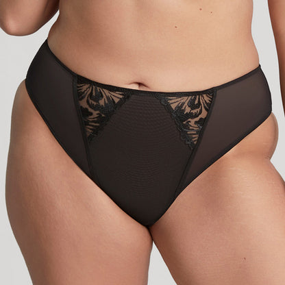 Sculptresse Jaida High Leg Brief - Noir