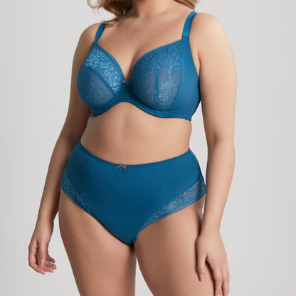 Sculptresse Roxie High Waist Brief - Atlantic Blue