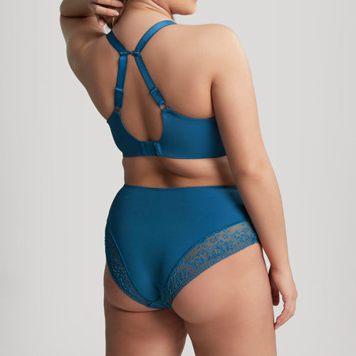 Sculptresse Roxie High Waist Brief - Atlantic Blue
