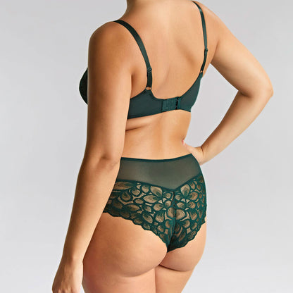 Panache Allure UW Full Cup Bra - Forest Green