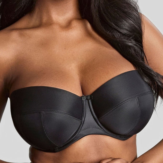Panache Alice UW Balcony Strapless Bra* - Black or Honey