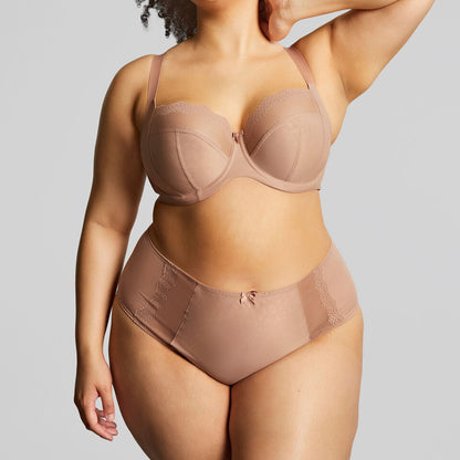 Sculptresse Esme Balcony Bra - Mocha Animal
