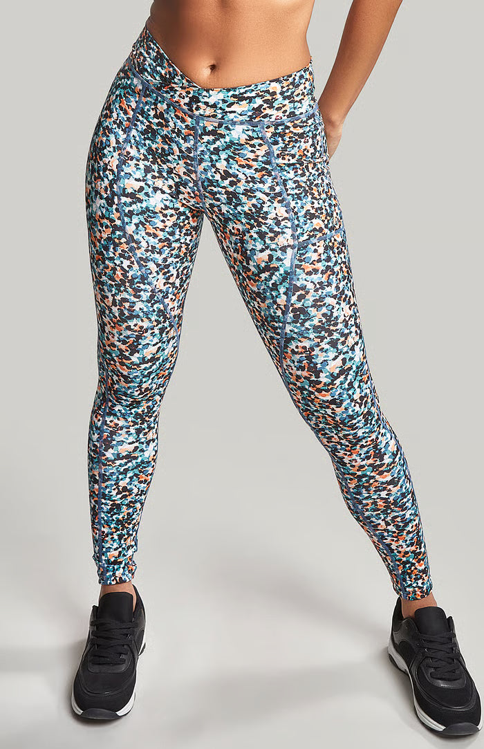 Panache Ultra Adapt Wrap Sports Leggings - Abstract Animal