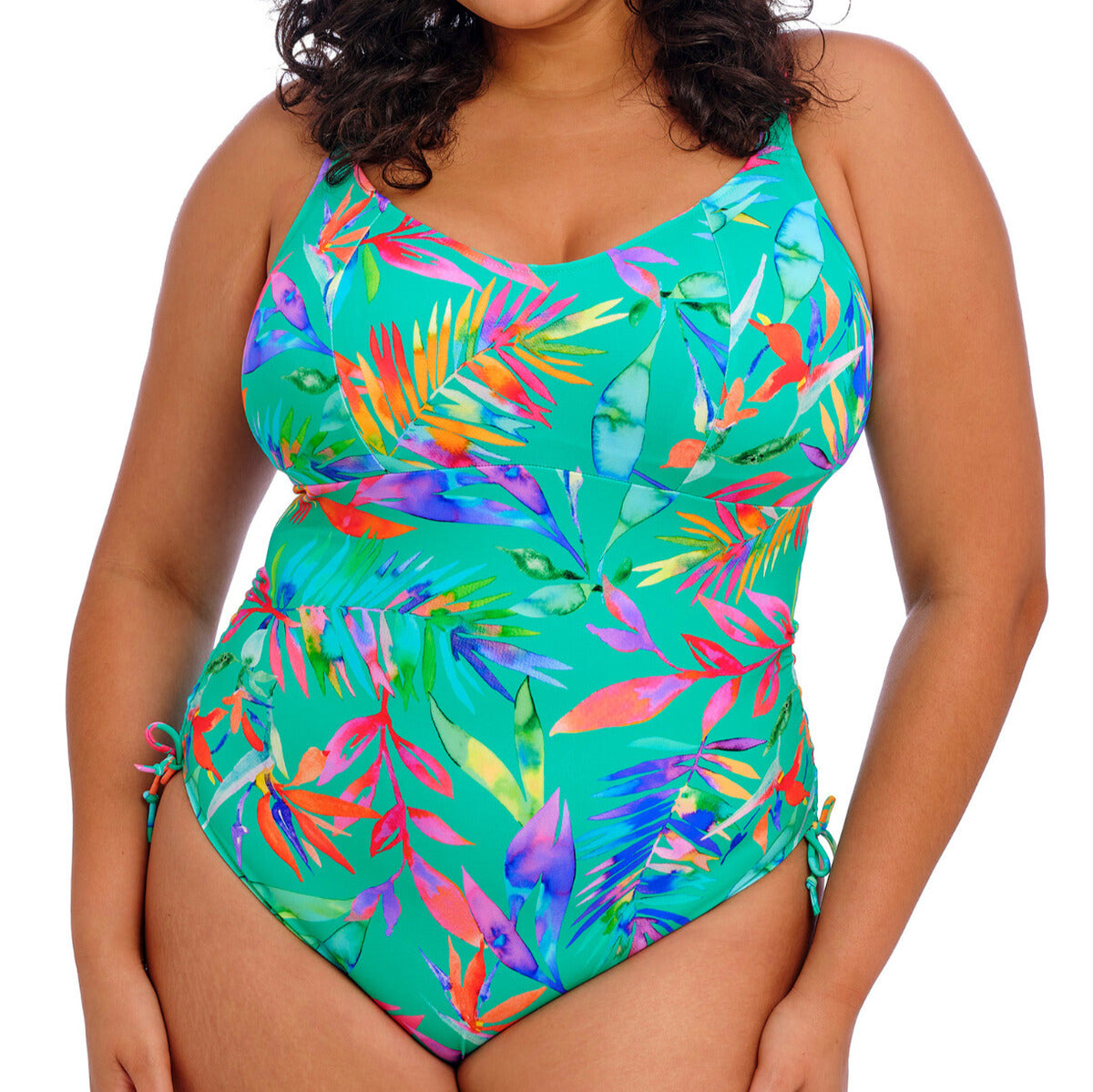 Elomi Swim - Toyama Tides Non Wired Swimsuit - Jade Multi