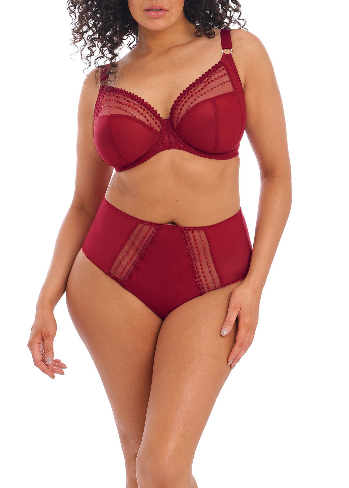 Elomi Matilda Full Brief - Crimson