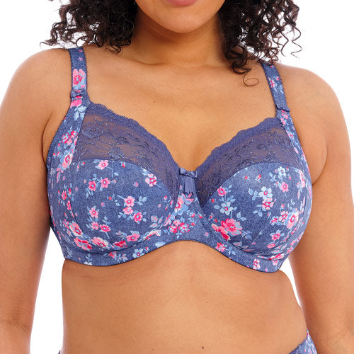 Elomi Morgan UW Bra - Denim Floral