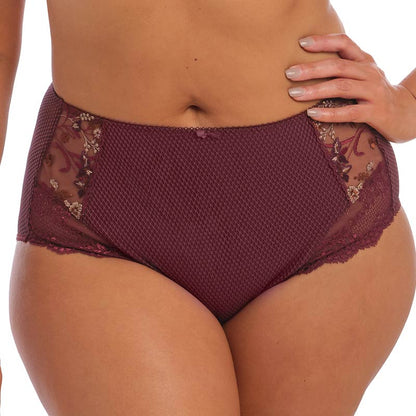 Elomi Charley UW Plunge Bra with Stretch - Aubergine