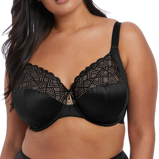 Elomi Lydia UW Bandless Bra - Black
