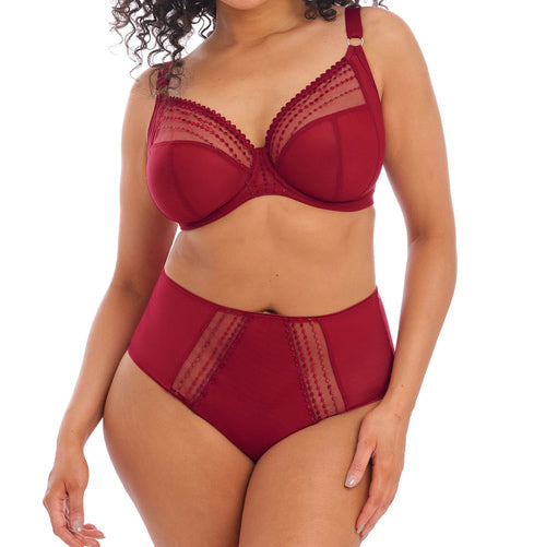 Elomi Matilda UW Plunge Bra - Crimson