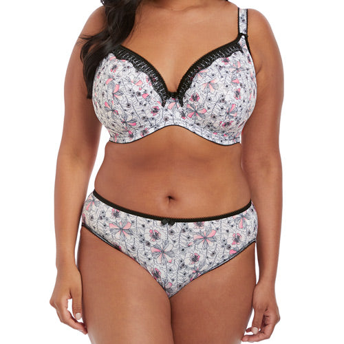 Elomi Rosalind UW Plunge Bra - Monochrome