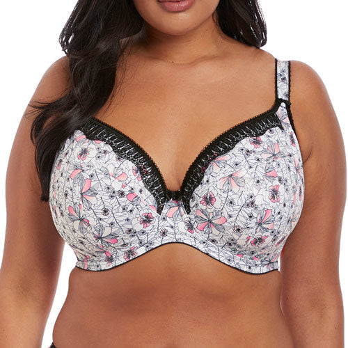 Elomi Rosalind UW Plunge Bra - Monochrome