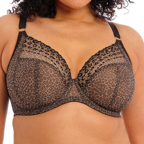 Elomi Matilda UW Plunge Bra - Leopard