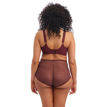 Elomi Charley UW Plunge Bra with Stretch - Aubergine