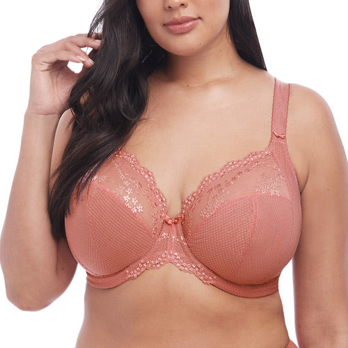 Elomi Charley UW Plunge Bra with Stretch - Rose Gold
