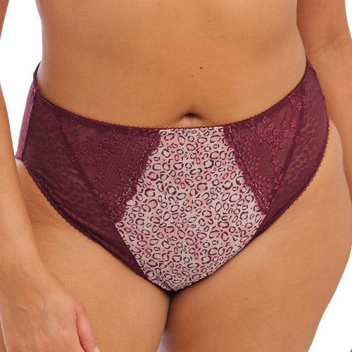 Elomi Lucie High Leg Brief - Wild Thing