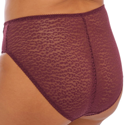 Elomi Lucie High Leg Brief - Wild Thing