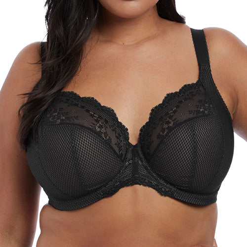Elomi Charley UW Plunge Bra with Stretch - Black or Fawn