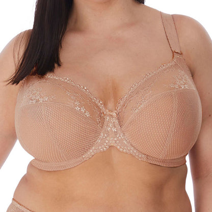 Elomi Charley UW Plunge Bra with Stretch - Black or Fawn