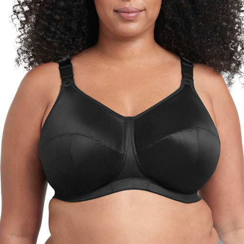 Goddess Celeste Wire-Free Soft Cup Bra - Black