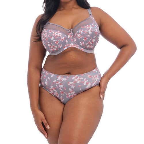 Goddess Kayla UW Bra - Grey Blossom