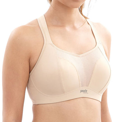 Panache Wire-Free Sports Bra - Latte