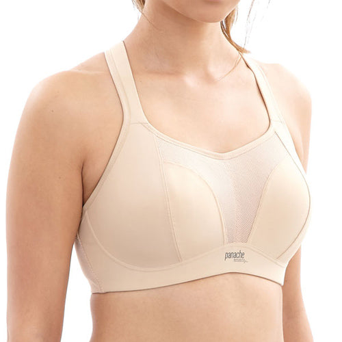 Panache Wire-Free Sports Bra - Latte