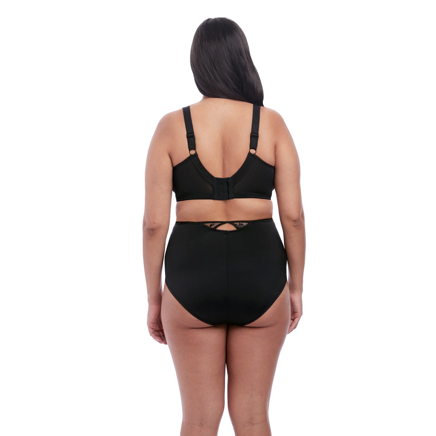 Elomi Roxanne Full Brief - Black - Size 20 only