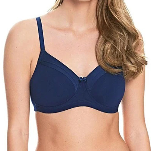 Royce Maisie Wire-Free  Moulded Bra - Navy