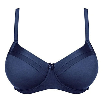 Royce Maisie Wire-Free  Moulded Bra - Navy