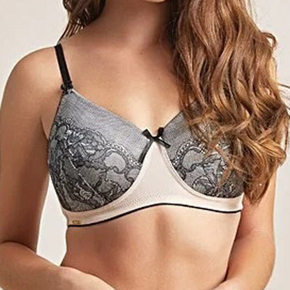 Royce Luella Wire-Free Moulded T Shirt Bra - Black