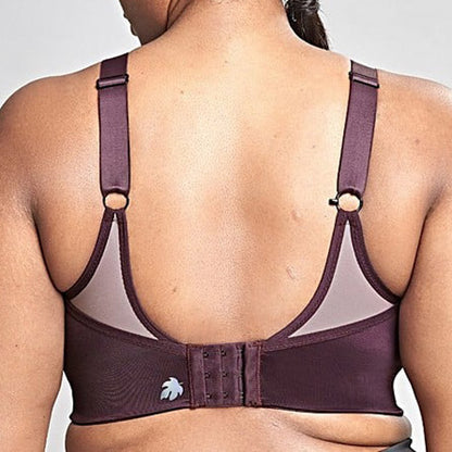 Royce Aerocool Wire-Free Sports Bra - Blackberry