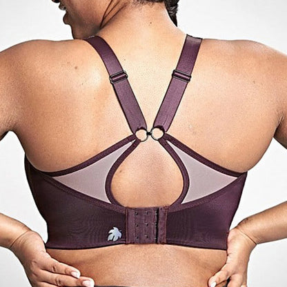 Royce Aerocool Wire-Free Sports Bra - Blackberry